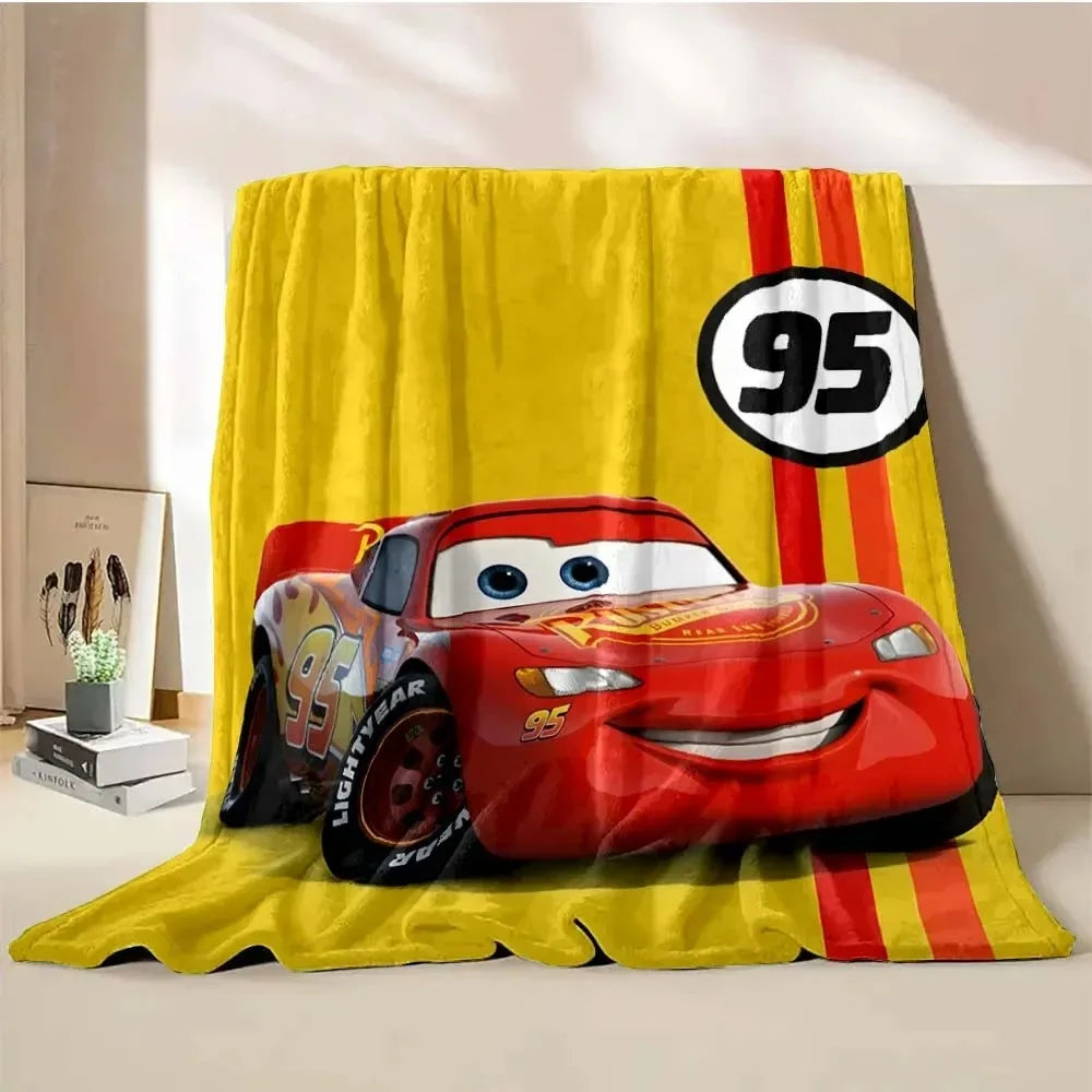Pixar Cars Lightning McQueen Flanelldecke