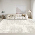 Luxus Wohnzimmer Teppich Grau - Moderner Flur Teppich waschbar für Schlafzimmer und Wohnbereich