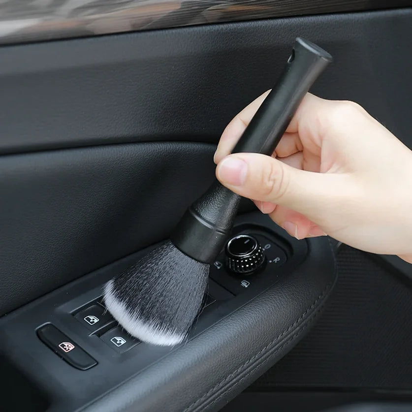 Auto-Detailing-Bürste Super Soft - Innenraum-Reinigungsbürste mit Synthetikborsten