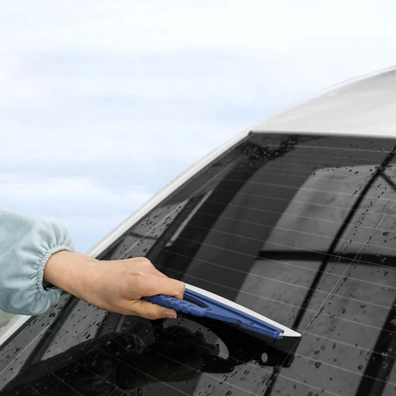Silikon-Abzieher kratzfrei - Weiche Wasserabzieher für Auto & Fenster