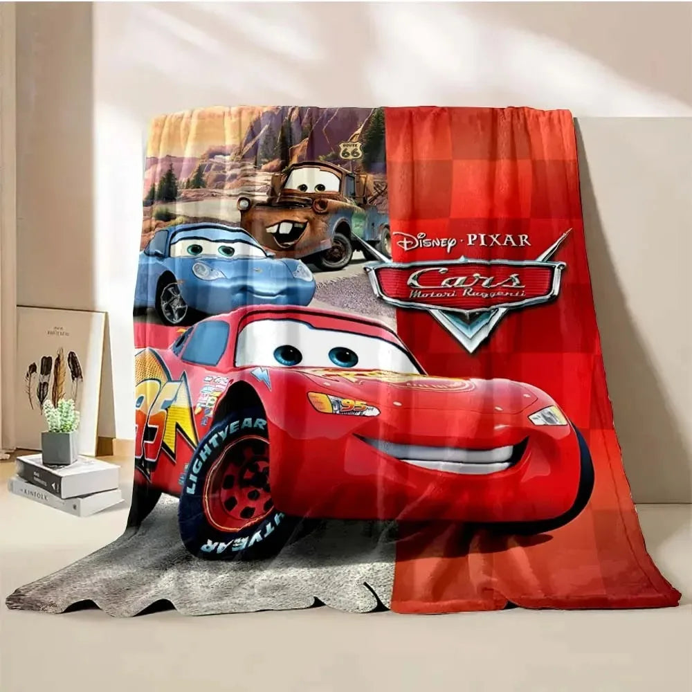 Pixar Cars Lightning McQueen Flanelldecke