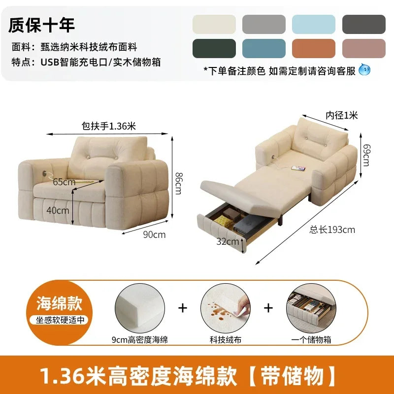 Elegant Armrest Sofas Living Room European Waterproof Reading Single Sofas Modern Bed Apartment Muebles Postmodern Furniture