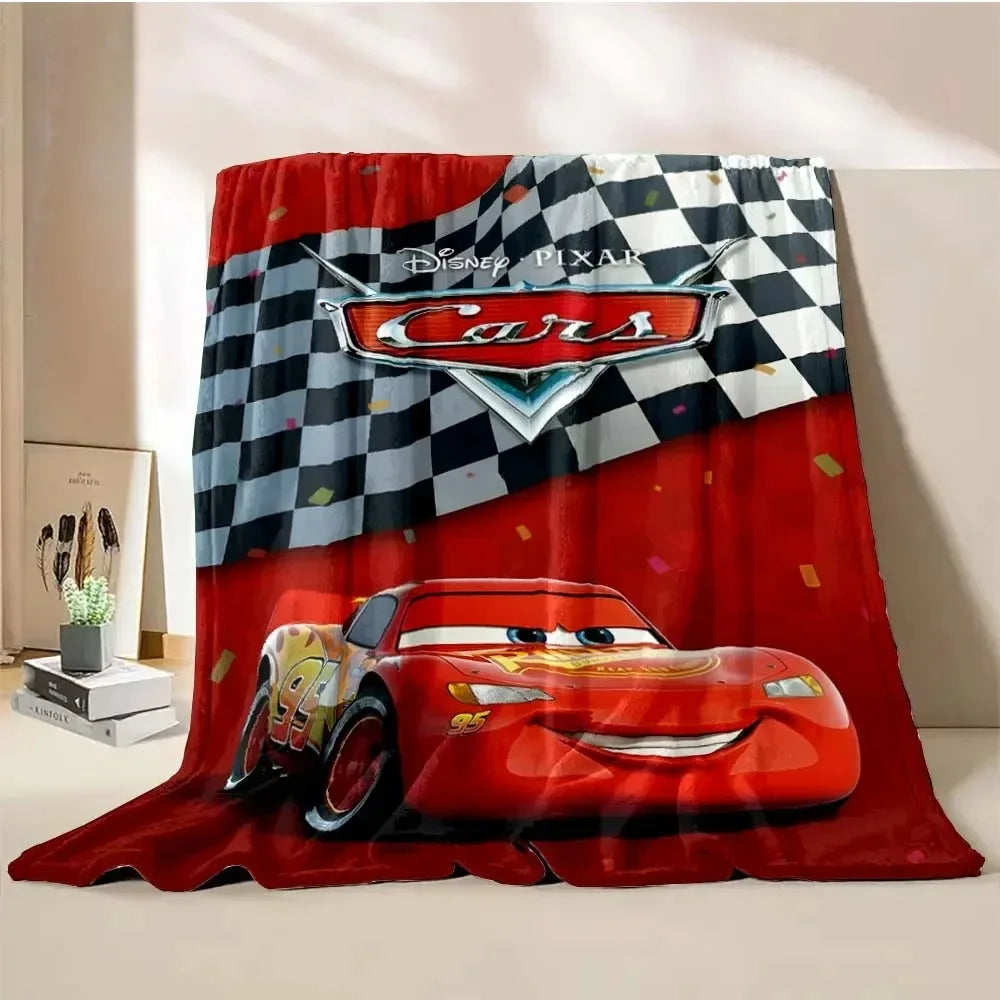 Pixar Cars Lightning McQueen Flanelldecke