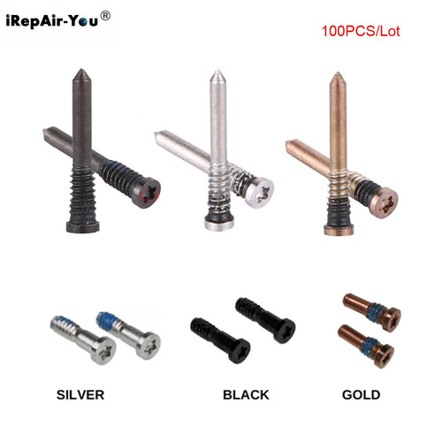 100 Stück Boden-Schrauben für Apple iPhone Reparatur