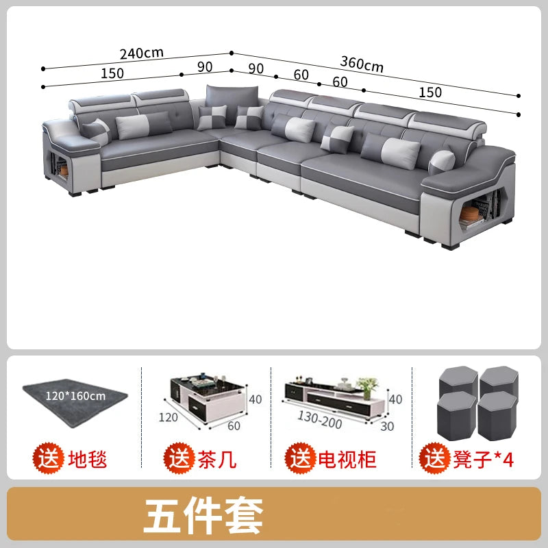 Wohnzimmer Luxus Sofas Modern Nordisch