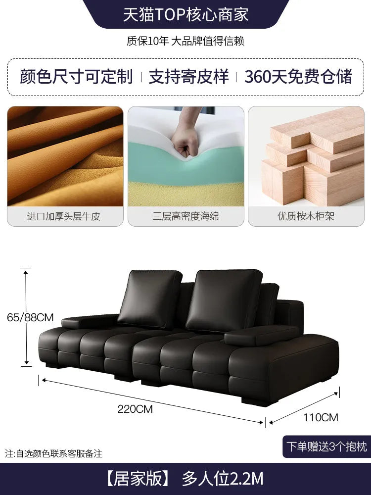 Minimalistisches Designer Sofa – Modernes Wohnzimmer Sofa