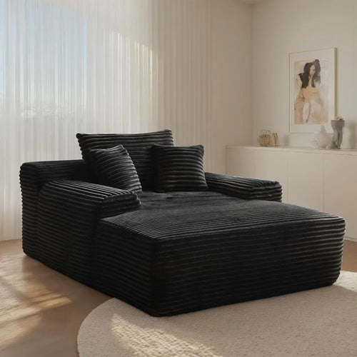 67 Zoll Sessel, Cloud Komfort Couch Sofa-Bett