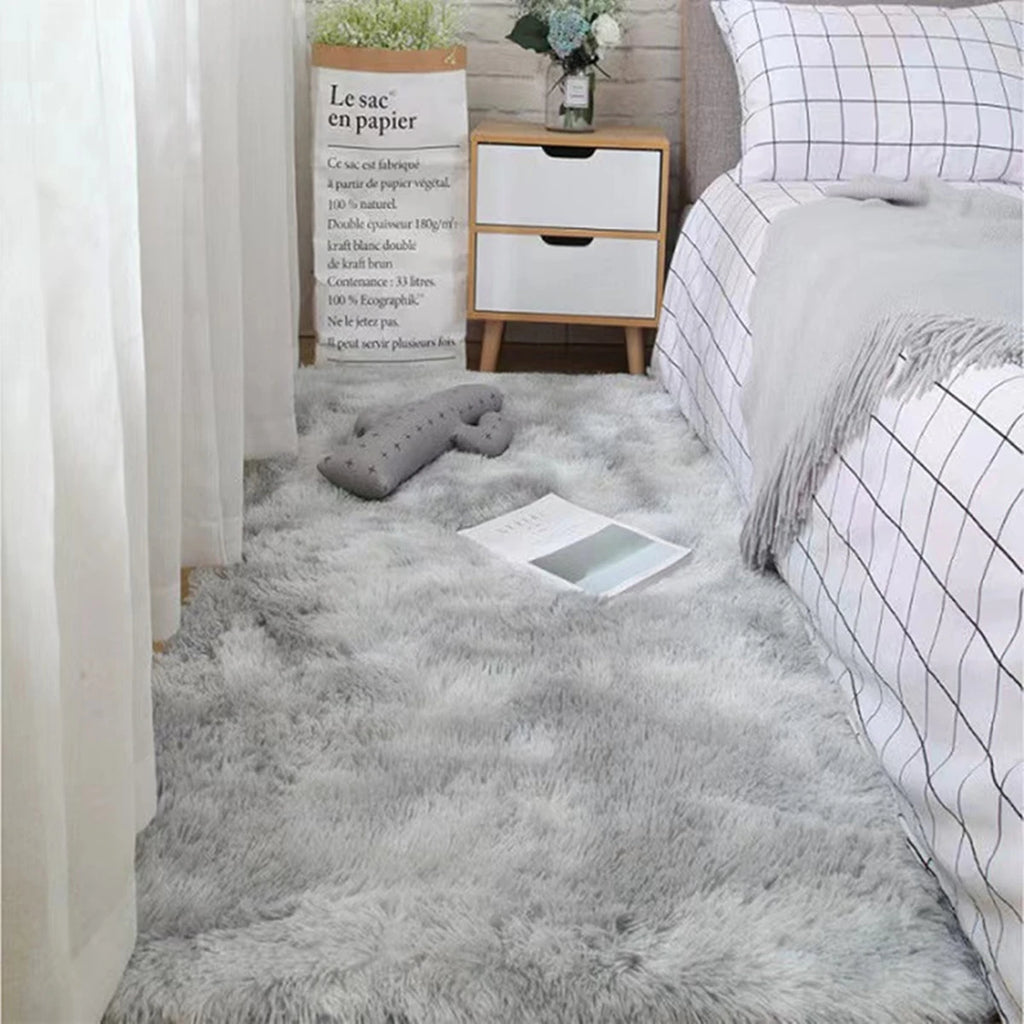 Weicher Bereichsteppich für Schlafzimmer