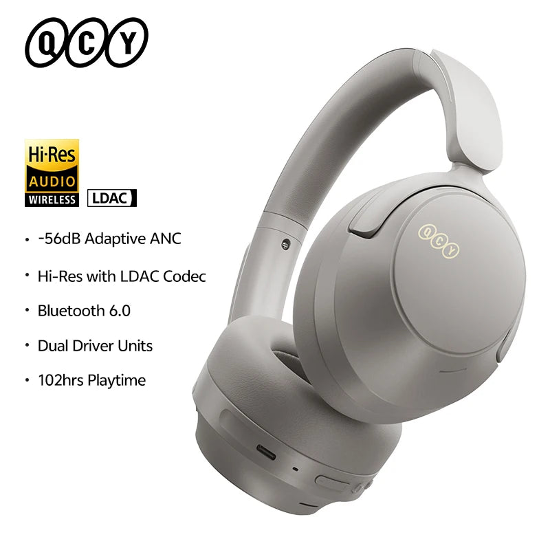 QCY H3S -56dB Adaptive ANC Over-Ear Kopfhörer