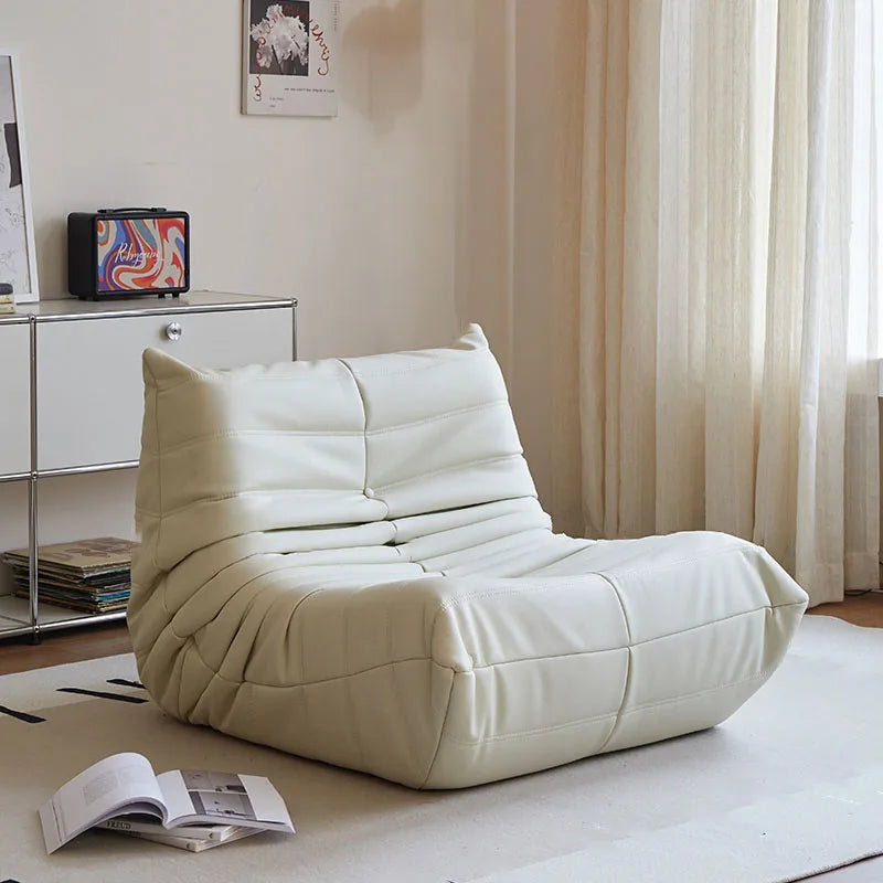 Bean Bag Chair for Adults Teens Comfy Reading Gaming Floor Lounge Fireside Chair Single Armless Lazy Sofa Couch for Living Room
