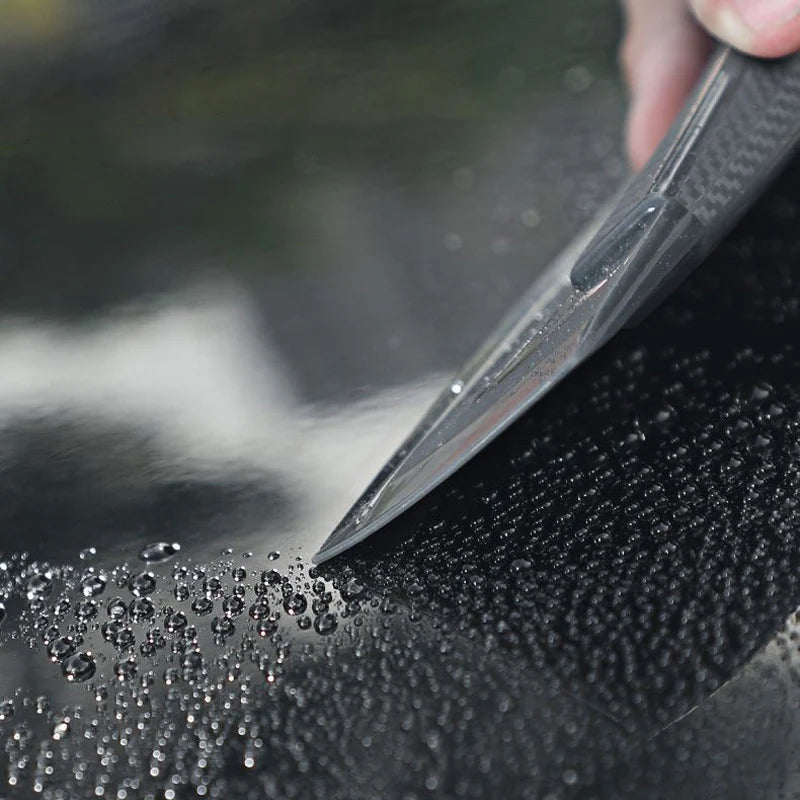 Silikon-Abzieher kratzfrei - Weiche Wasserabzieher für Auto & Fenster