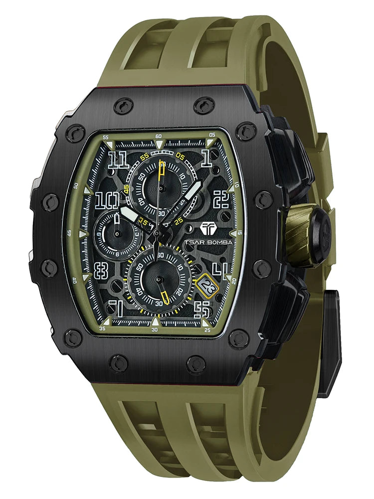 TSAR BOMBA Herrenuhr Luxus Design