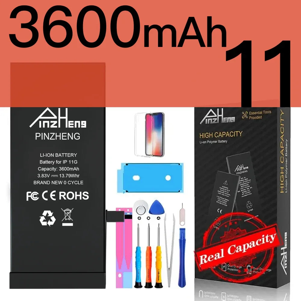 PINZHENG Hochkapazitäts-Akku für iPhone