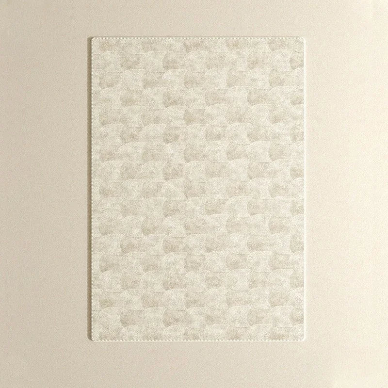 Beige Wohnzimmer Großflächen-Teppich