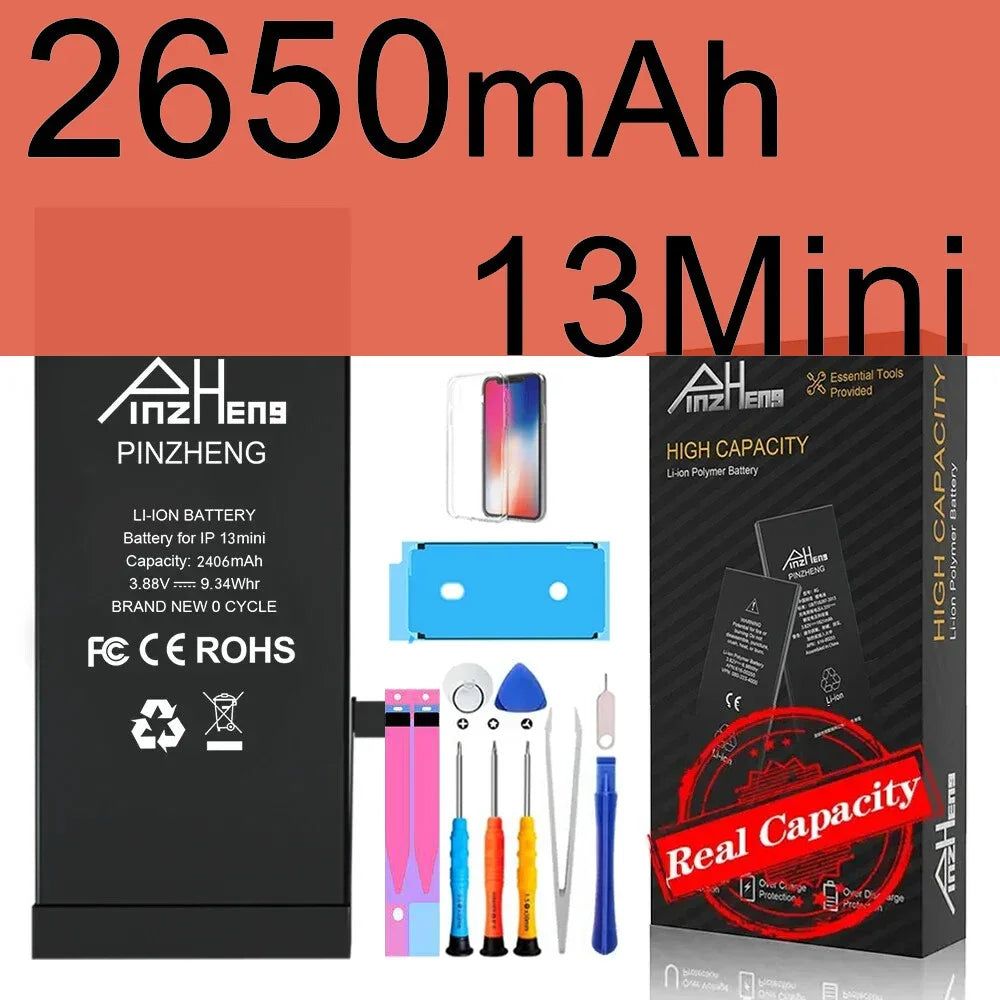 PINZHENG Hochkapazitäts-Akku für iPhone