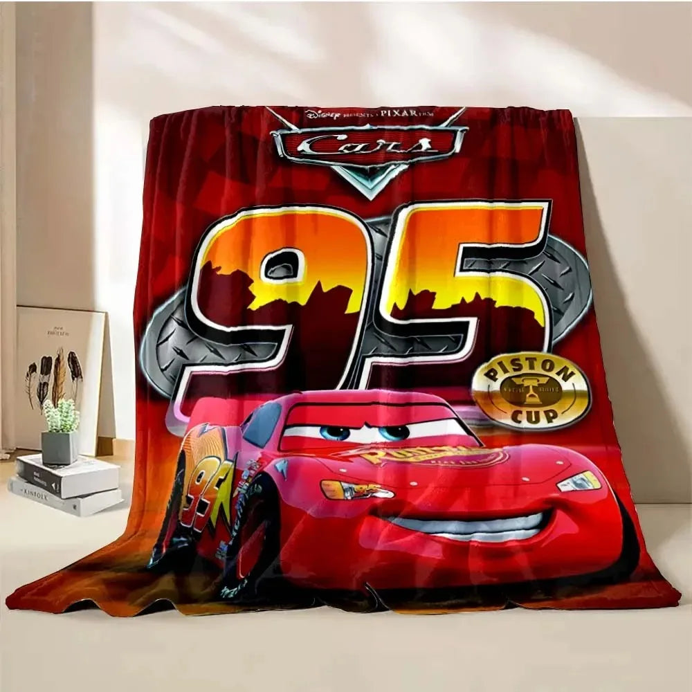 Pixar Cars Lightning McQueen Flanelldecke