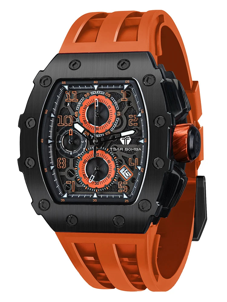 TSAR BOMBA Herrenuhr Luxus Design