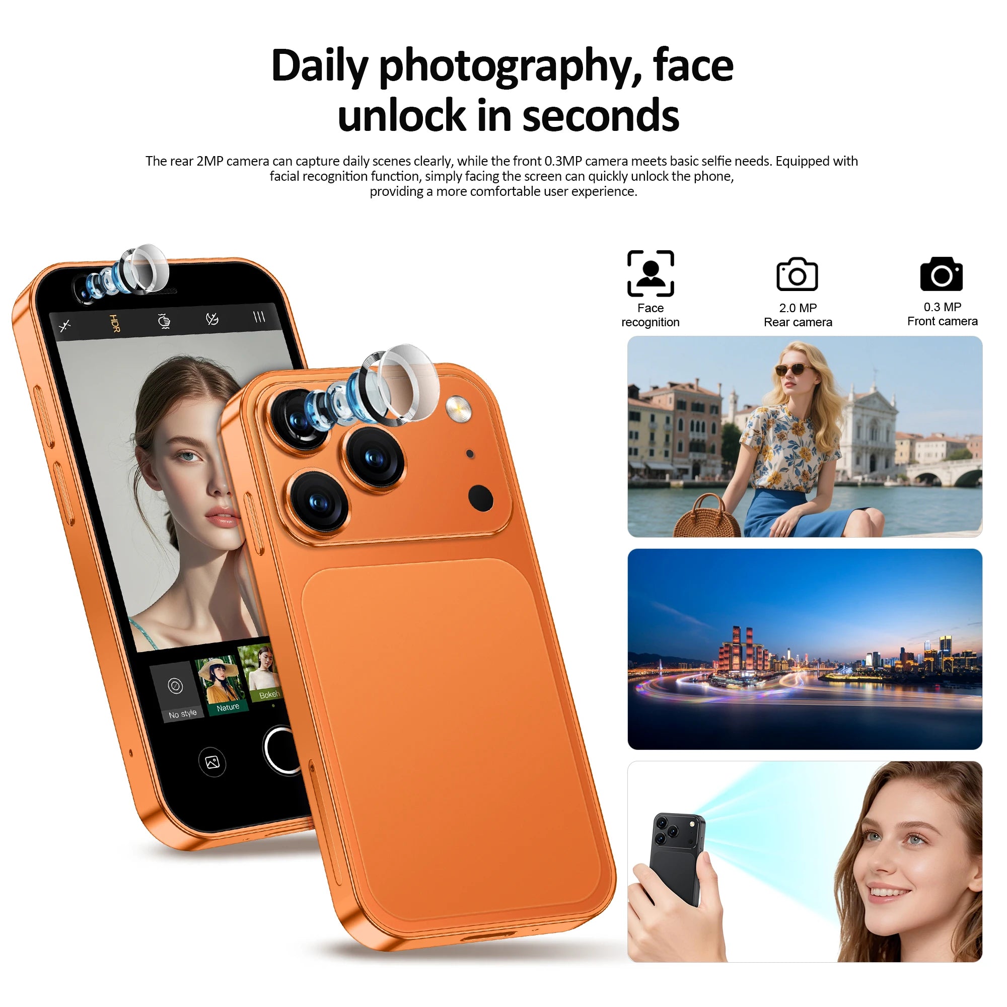 SERVO 18SE MINI Kleines Android Smartphone