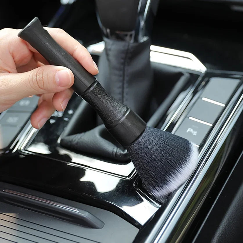 Auto-Detailing-Bürste Super Soft - Innenraum-Reinigungsbürste mit Synthetikborsten