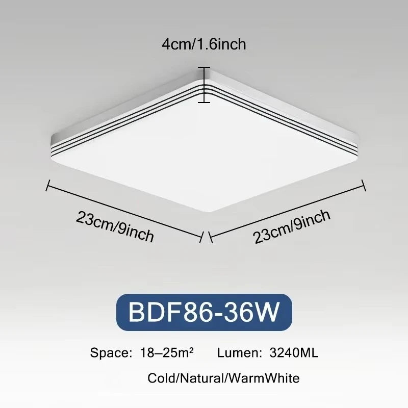 Moderne LED Deckenleuchte