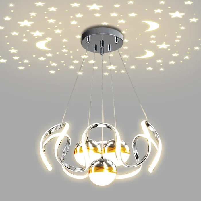 Moderner Stilvoller LED Kronleuchter