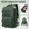 Vakuum Rucksack Reisetasche - Erweiterbarer Business Laptop Rucksack