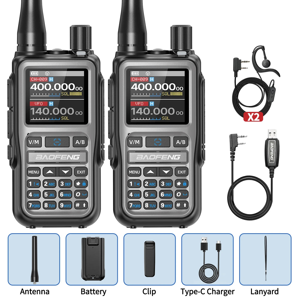 BAOFENG UV-5R Mini Walkie-Talkie