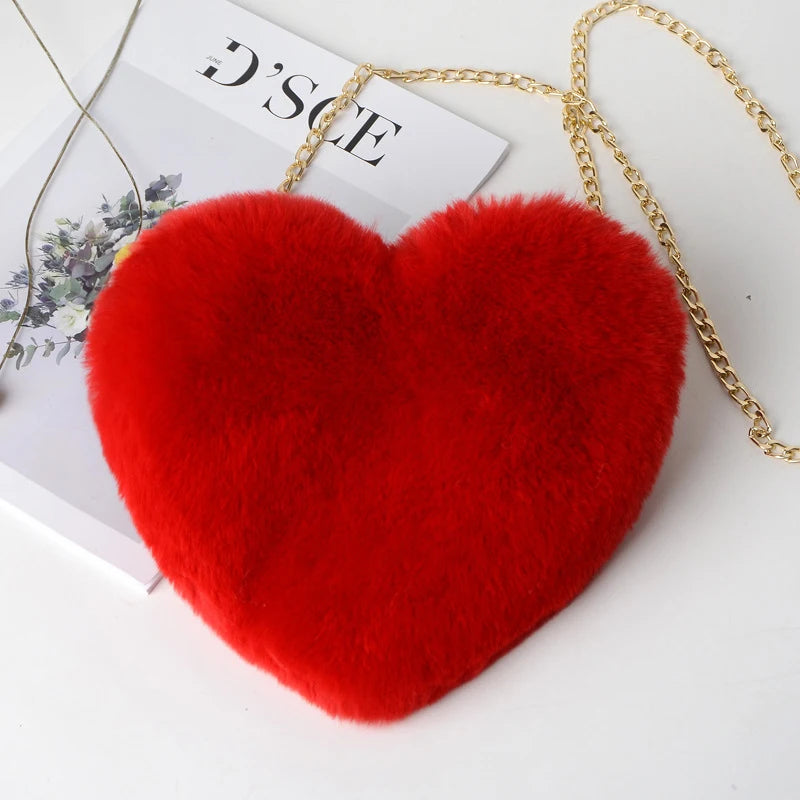 Modische Damen Herzförmige Handtasche