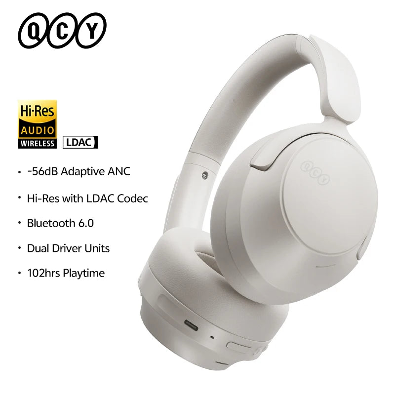 QCY H3S -56dB Adaptive ANC Over-Ear Kopfhörer