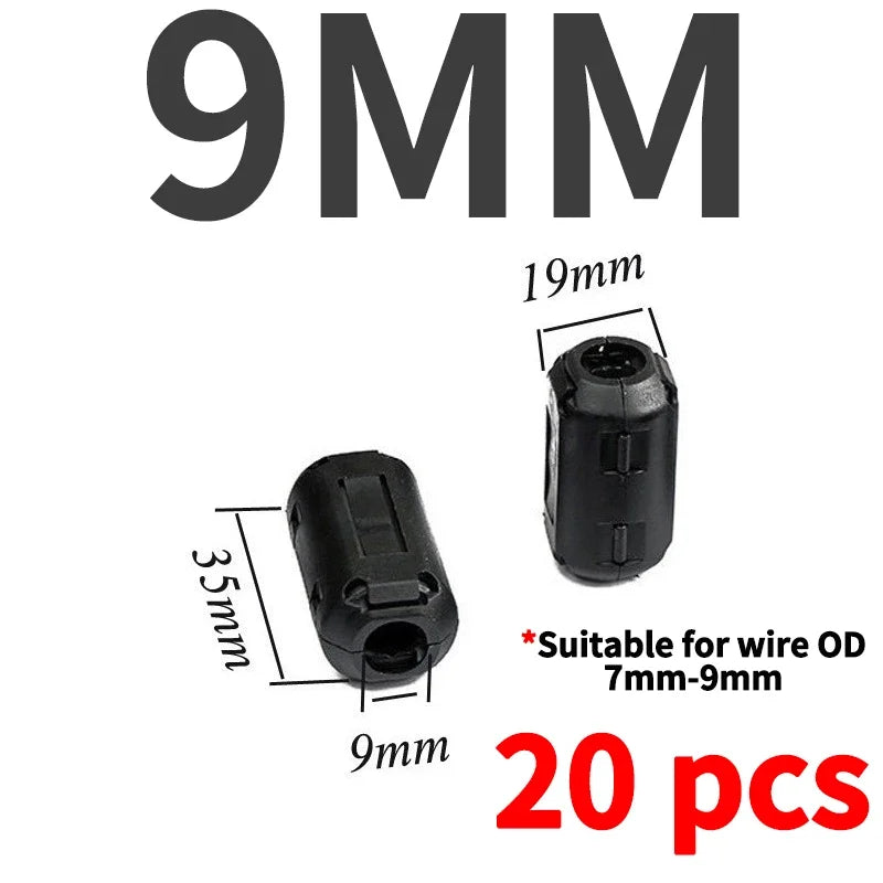 20 Stück Magnetring Ferrit-Filter