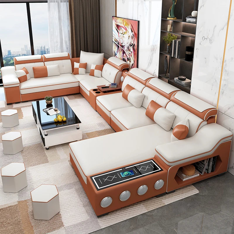 Wohnzimmer Luxus Sofas Modern Nordisch