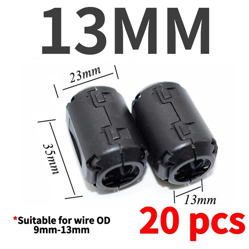 20 Stück Magnetring Ferrit-Filter
