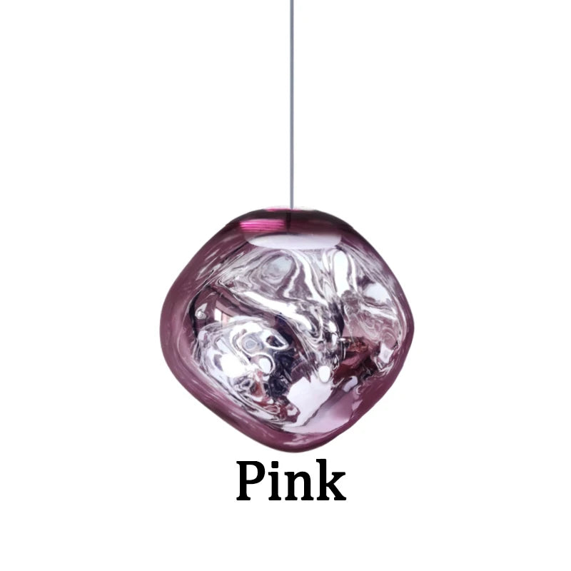 Moderne Lava LED Kronleuchter