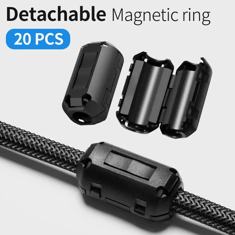20 Stück Magnetring Ferrit-Filter