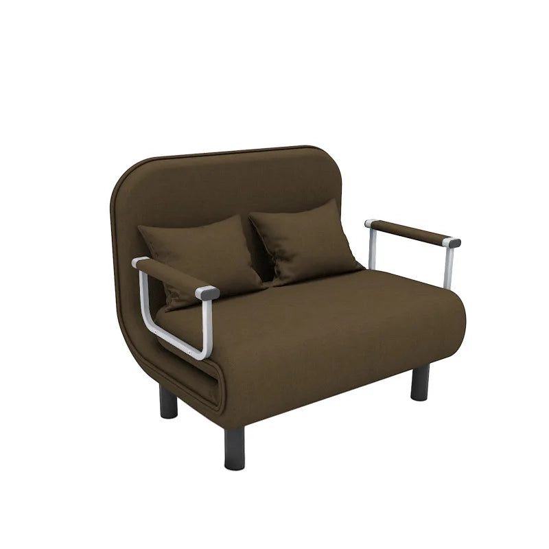 IHOME 65cm Graues Schlichtes Klappsofa-Bett