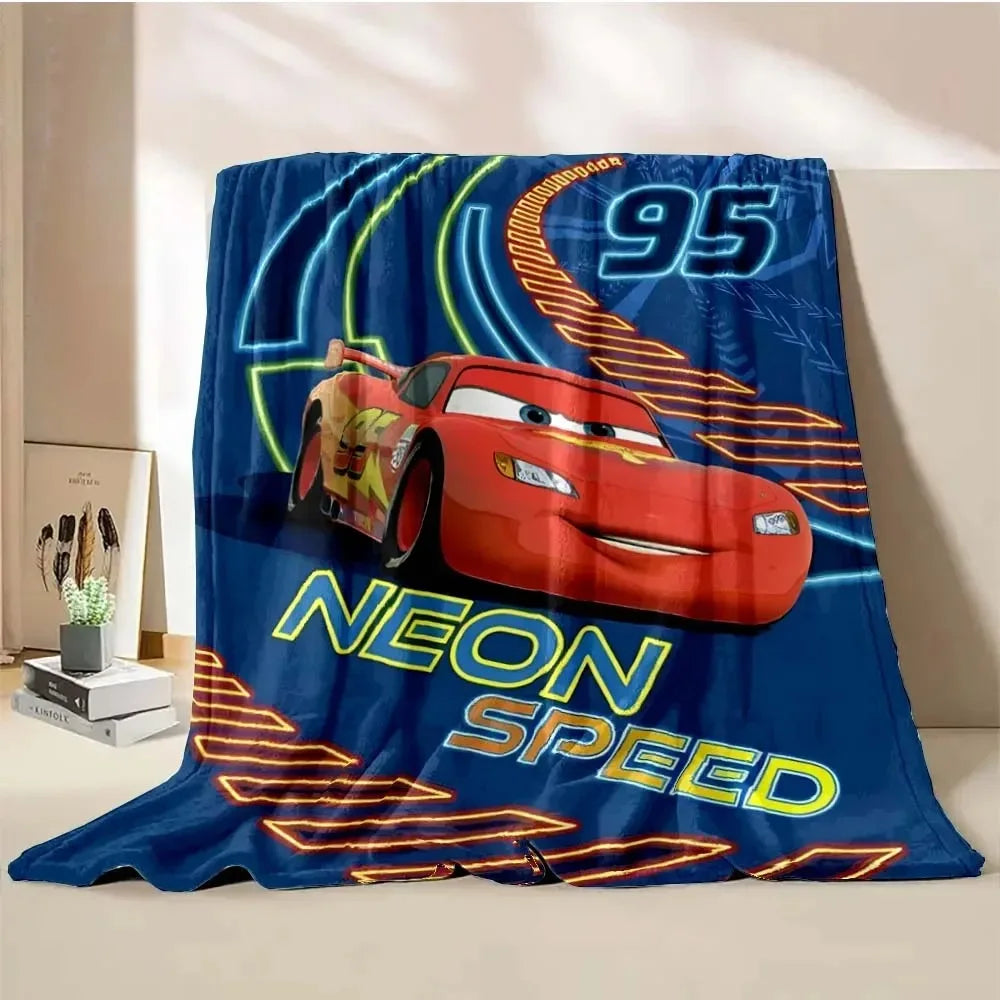 Pixar Cars Lightning McQueen Flanelldecke