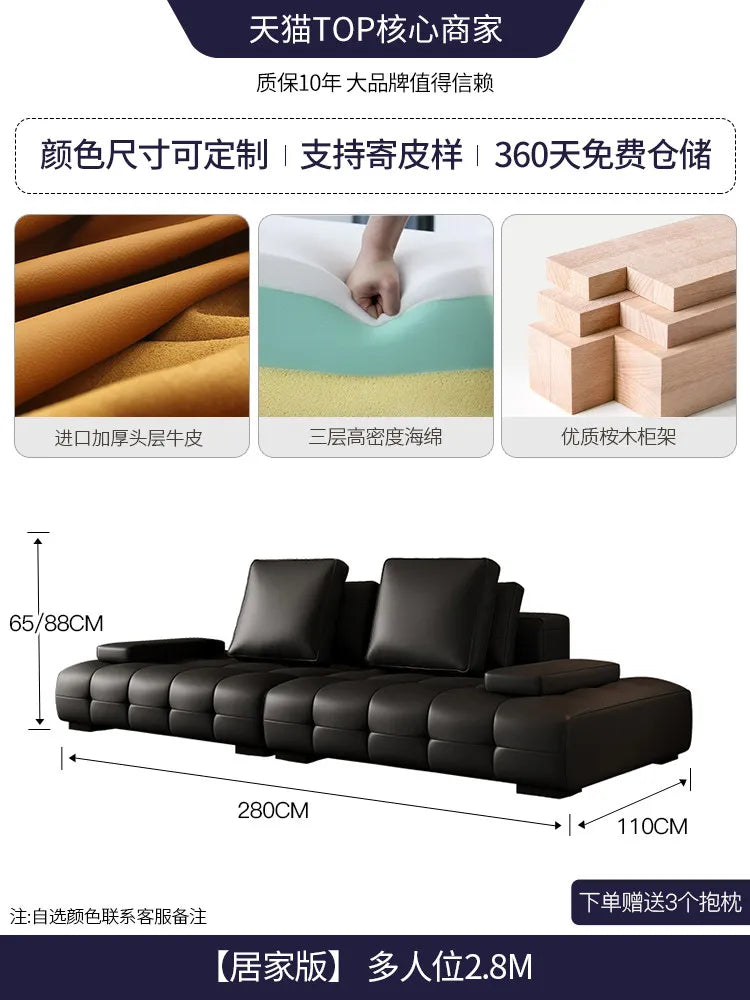 Minimalistisches Designer Sofa – Modernes Wohnzimmer Sofa