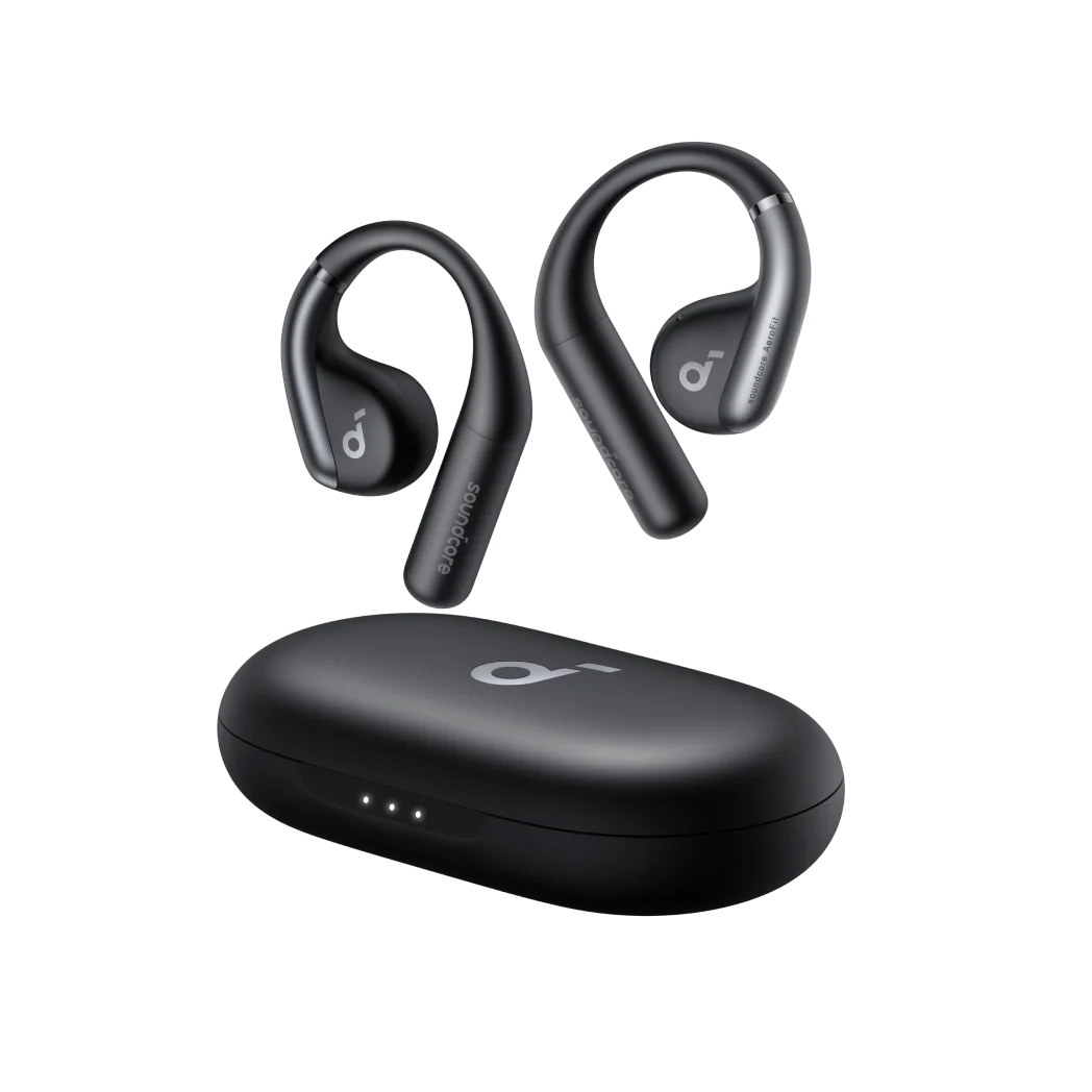 Soundcore AeroFit Open-Ear Bluetooth Earbuds - 42H Akku, IPX7 Wasserdicht, Sport-Kopfhörer
