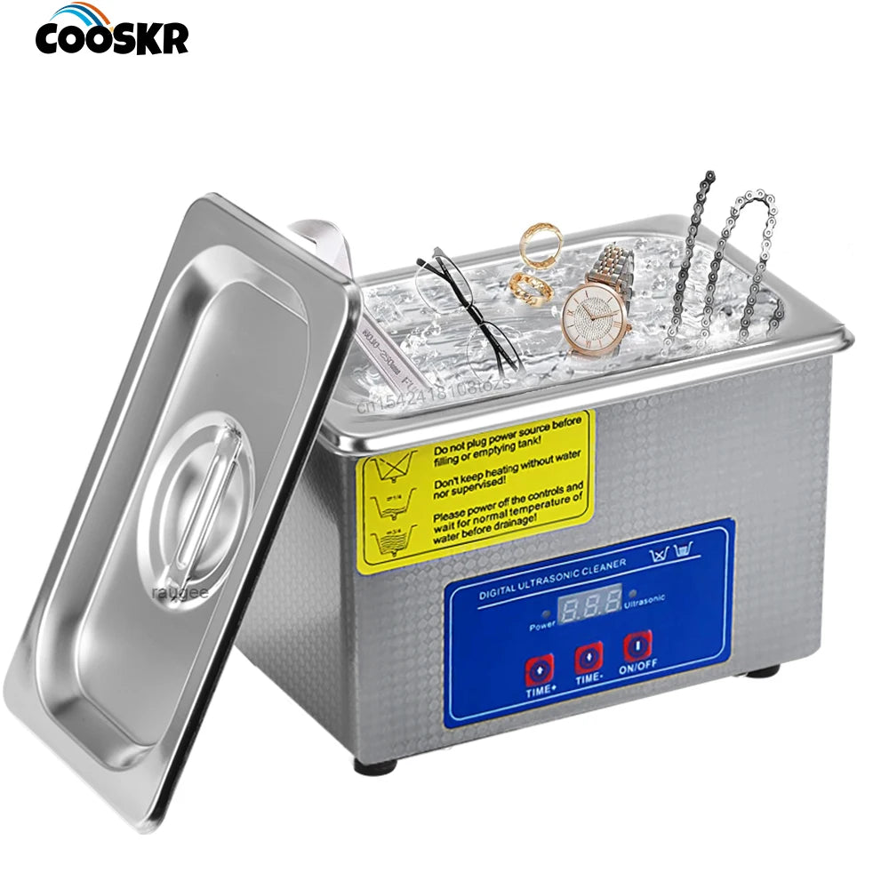 Ultraschallreiniger 40KHZ 800ml – Digital für Schmuck & Uhren