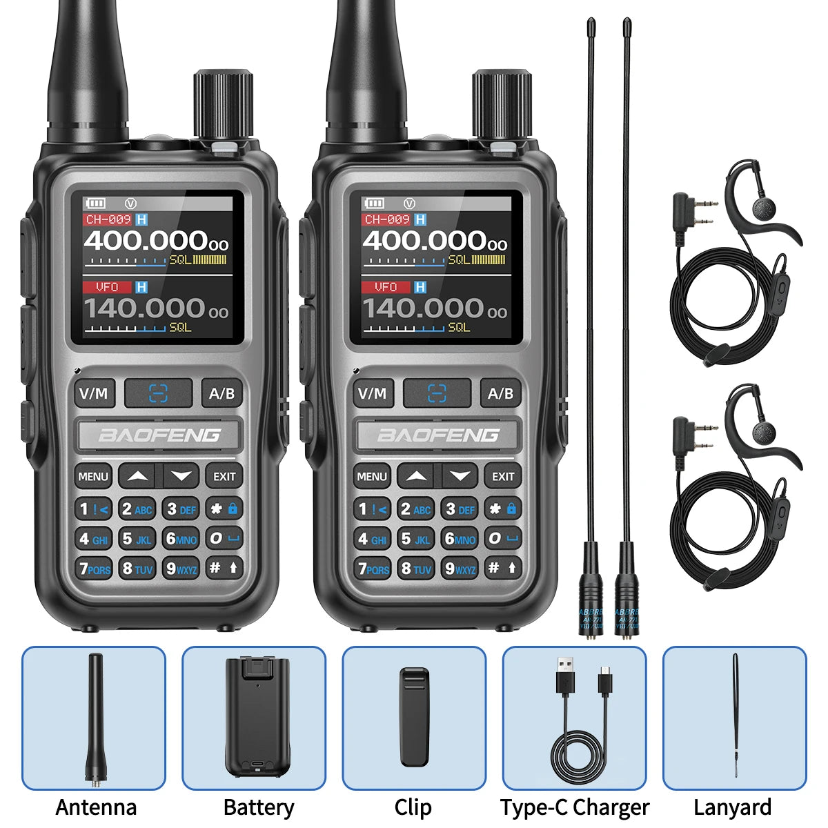BAOFENG UV-5R Mini Walkie-Talkie