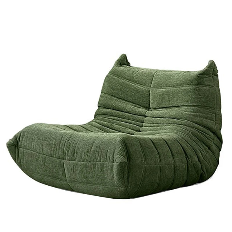 Bean Bag Chair Adult Fireside Chair Comfy Lazy Floor Sofa Chenille Single Sofa Couch Memory Foam Chair for Living Room Bedroom