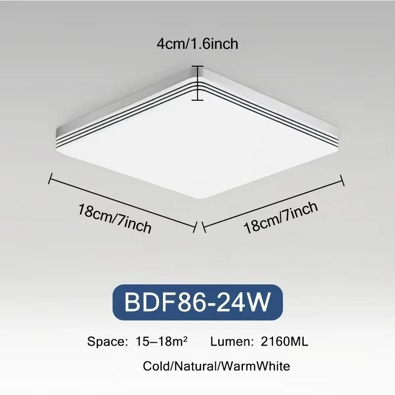 Moderne LED Deckenleuchte
