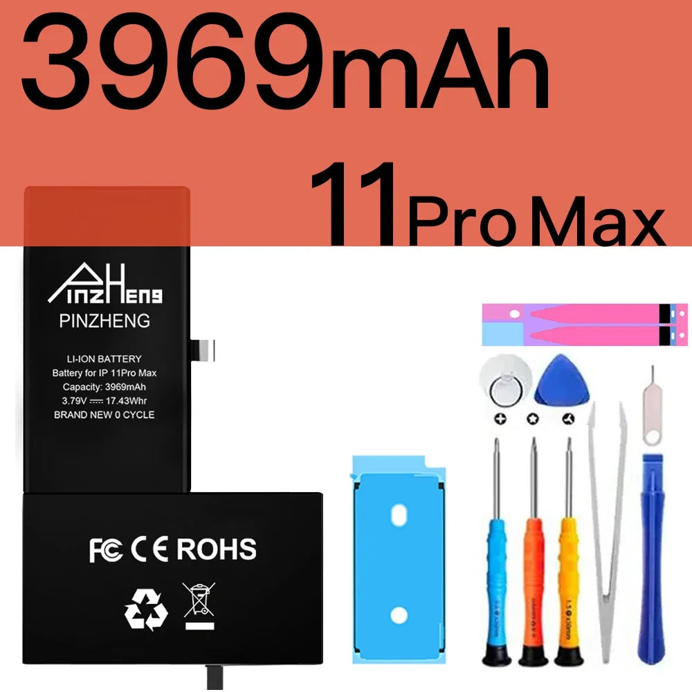 PINZHENG Hochkapazitäts-Akku für iPhone