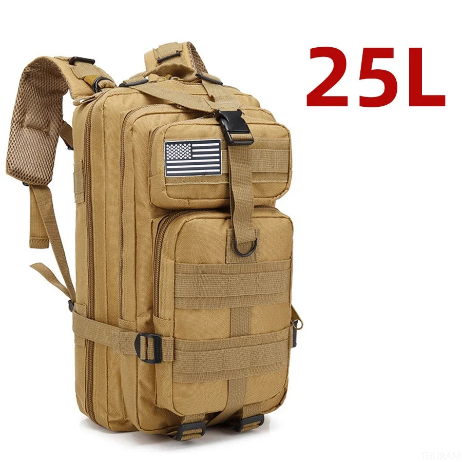 25L/50L Robuster Nylon Wasserdichter Taktischer Rucksack