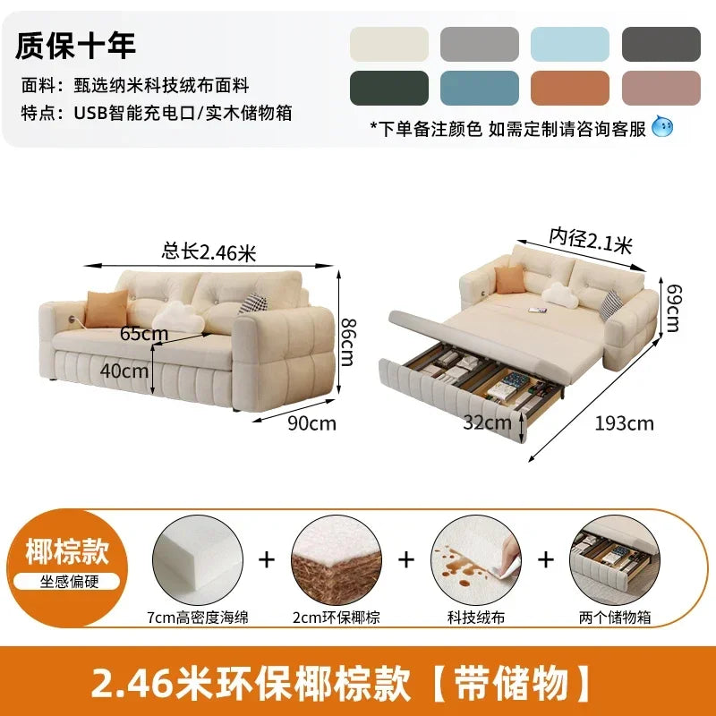 Elegantes Einzelsofa mit Armlehne - Europäisch Wasserdicht Modern für Bett und Apartment