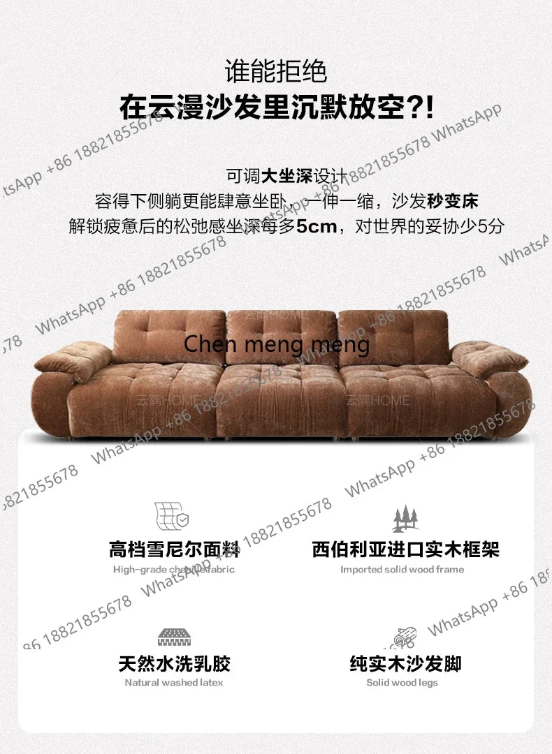 02M Design Loveseat Wohnzimmer Sofa - Lounge Couch Europäisch Entspannend Postmodern