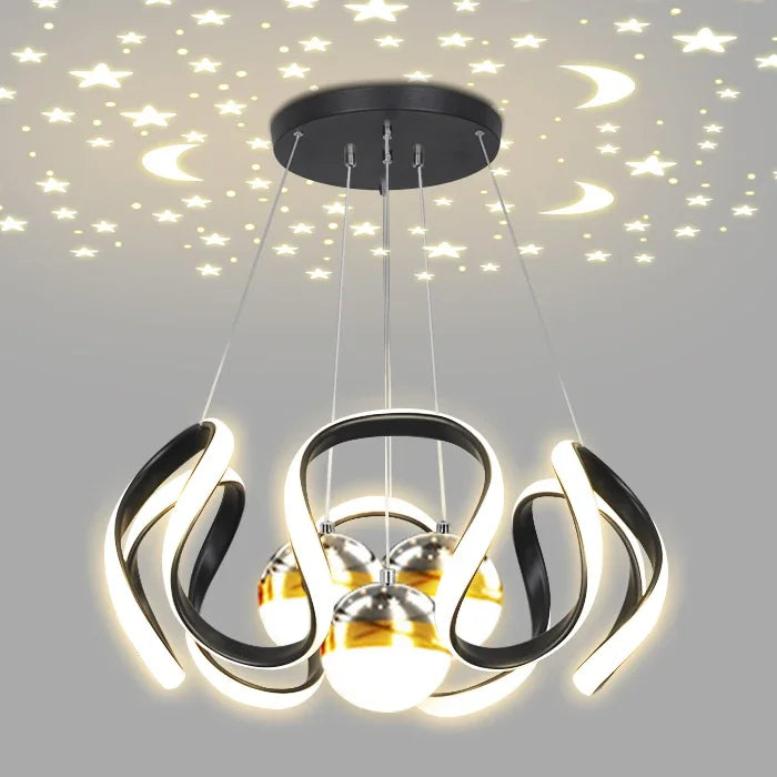 Moderner Stilvoller LED Kronleuchter
