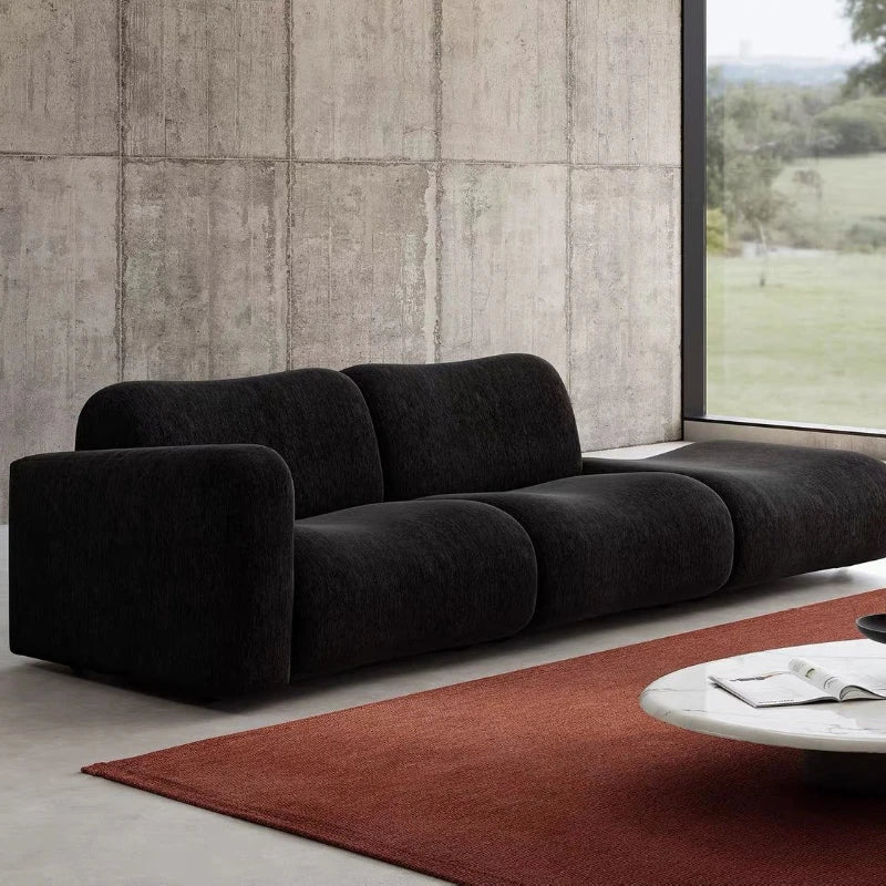 Luxus Wohnzimmer Sofa - Modern Minimalistisch Stoff Multifunktional Kombinierbar
