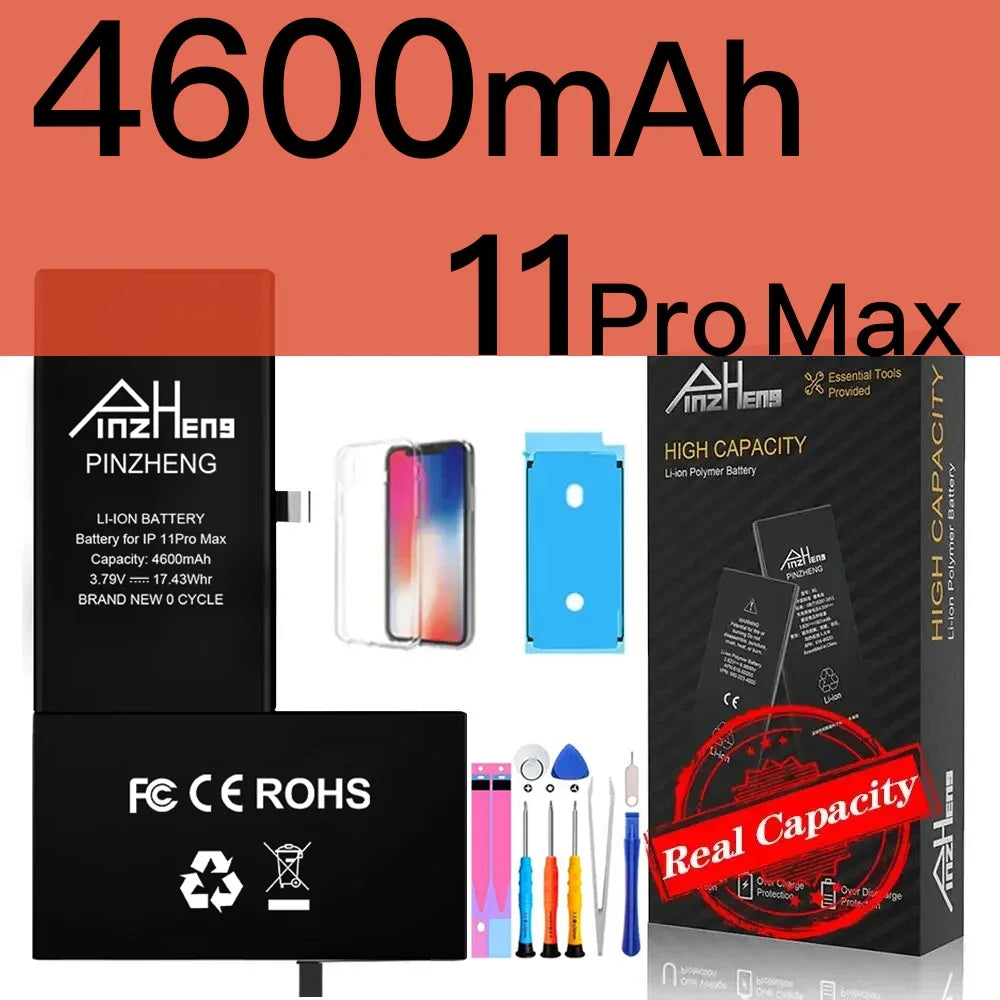 PINZHENG Hochkapazitäts-Akku für iPhone