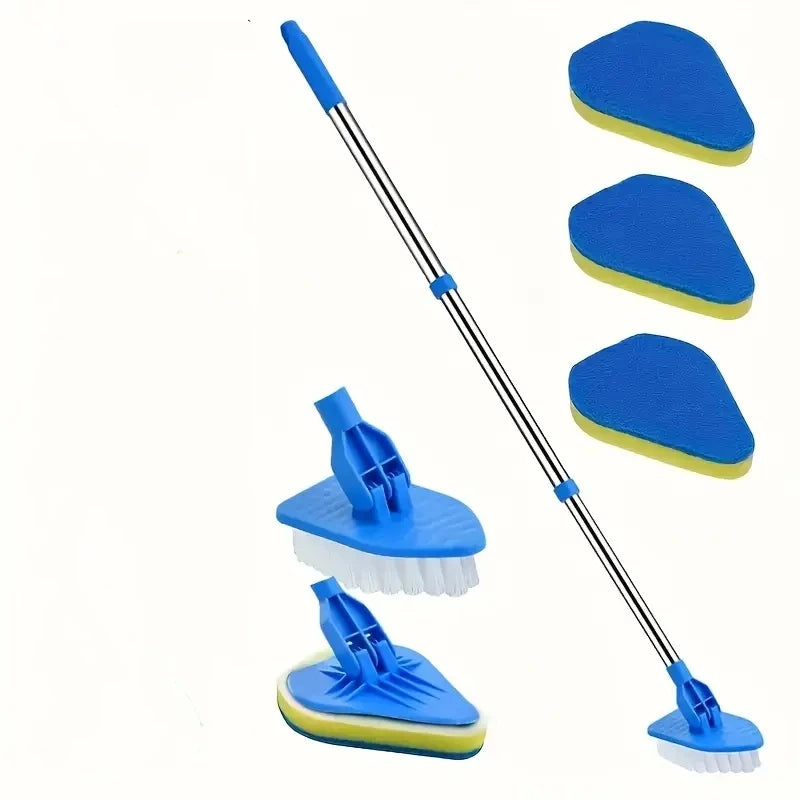2-in-1 Ausziehbare Wannen- & Fliesenschrubber-Bürste